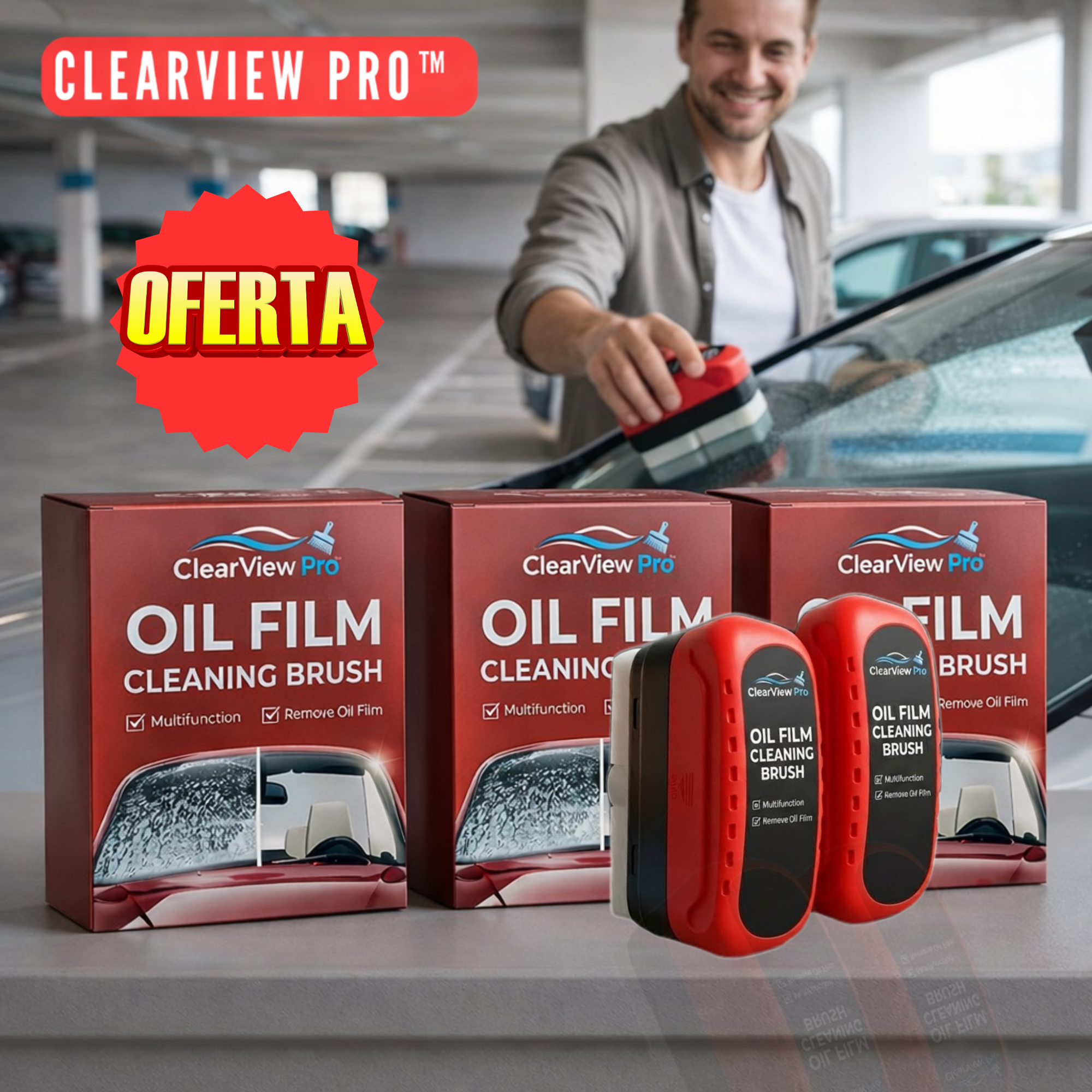 ClearView Pro – Cepillo Anti polvo – ClickSmart