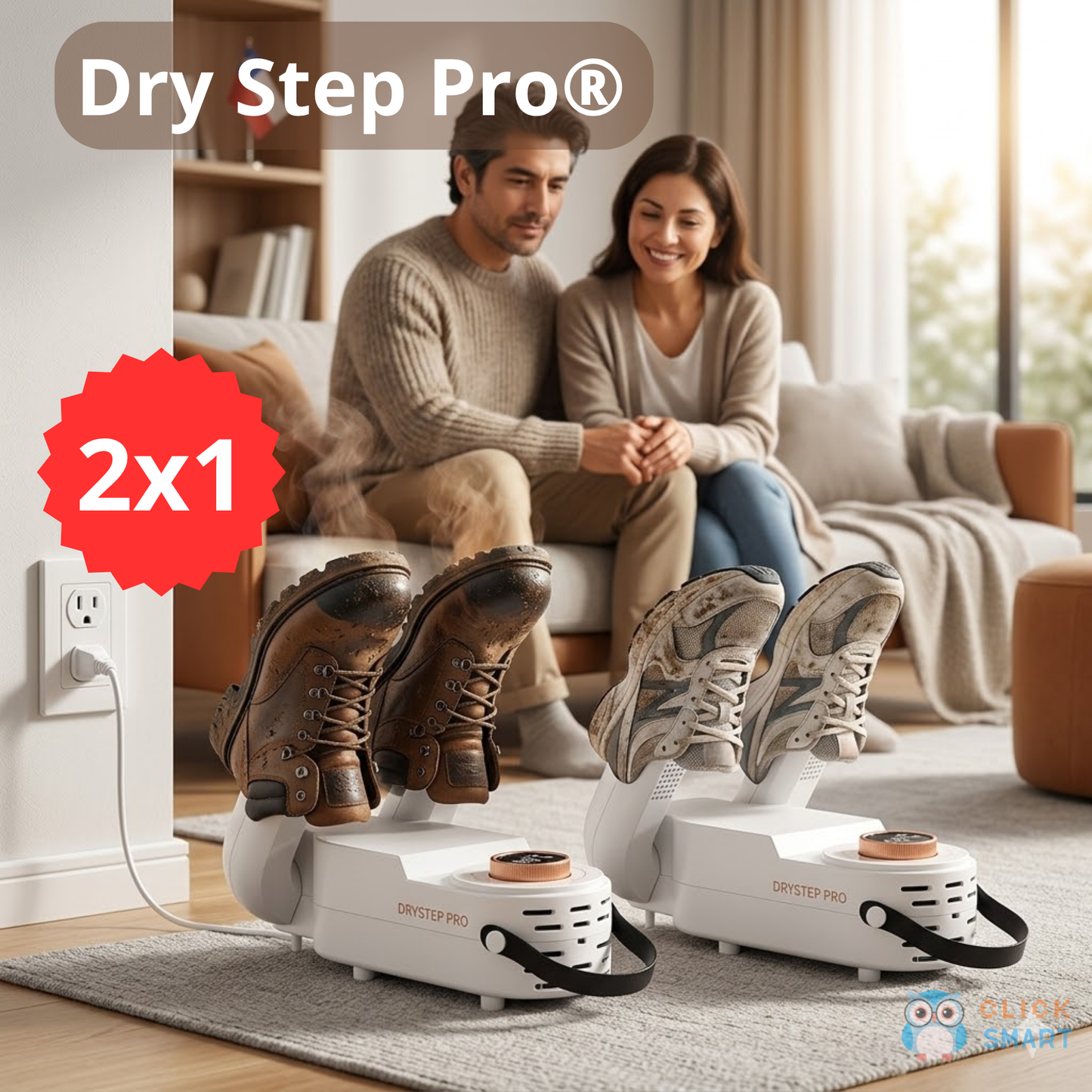 DRY STEP PRO® (Secador de zapatos eléctrico)
