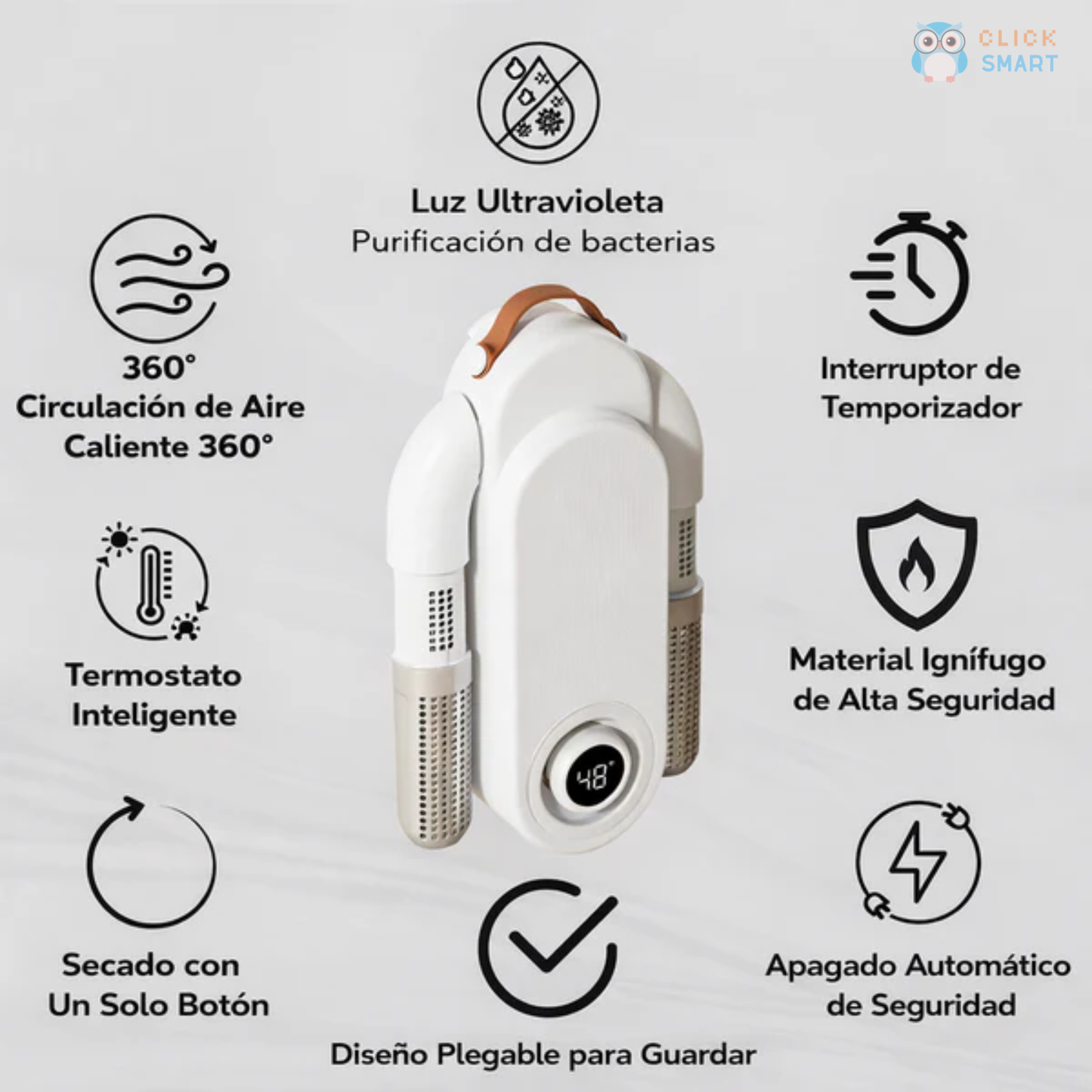 DRY STEP PRO® (Secador de zapatos eléctrico)
