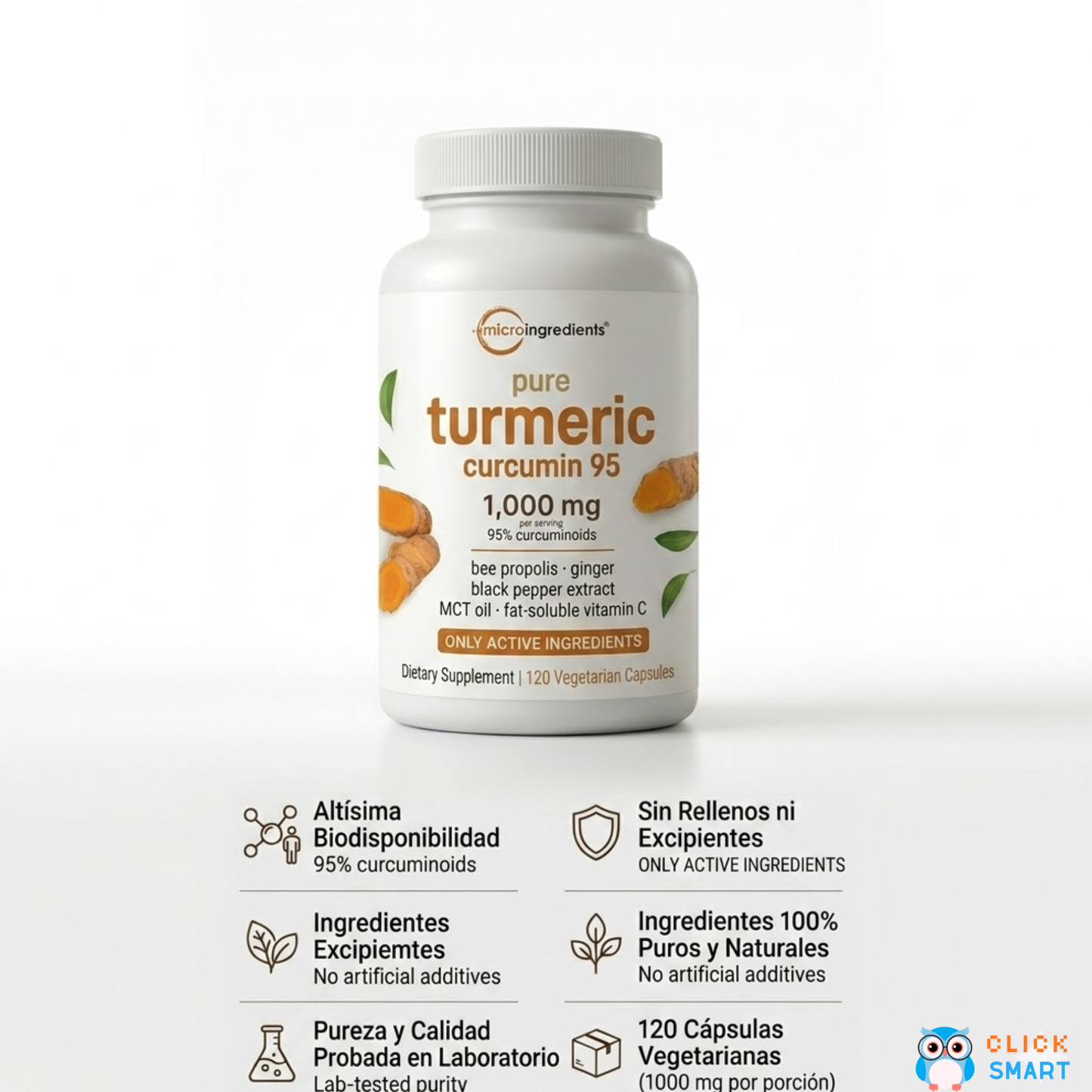Turmeric Curcumin 6 en 1