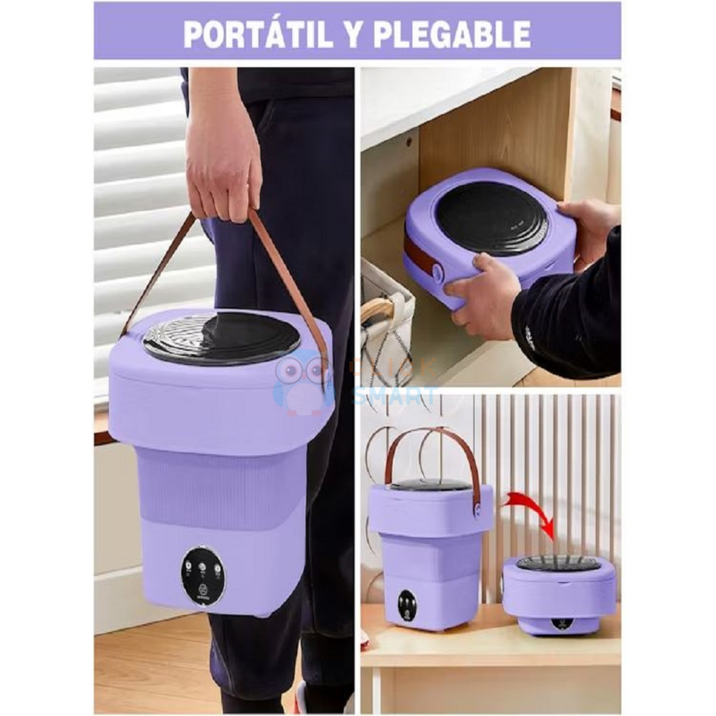 Mini Lavadora Con Centrifugado